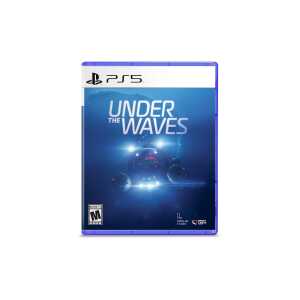 Under The Waves PS5 game cover with submarine and ocean theme.
