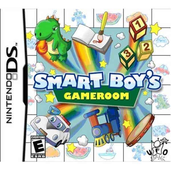 Smart Boy's Gameroom Nintendo DS game cover with colorful cartoon characters and toys.