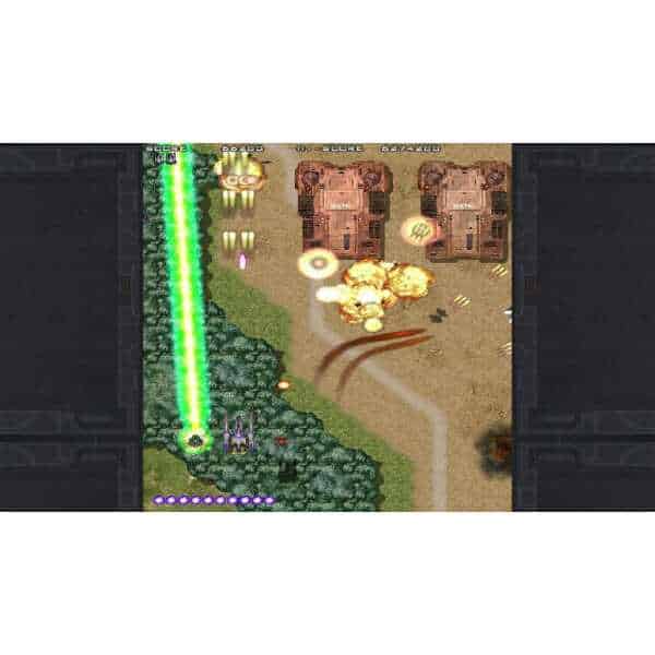 Classic arcade-style shoot 'em up gameplay with vibrant graphics.