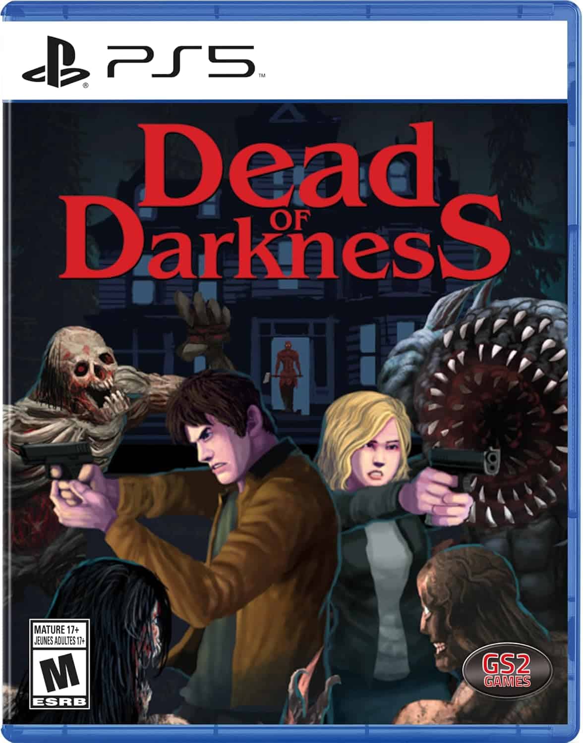 Dead of Darkness horror game for PS5 with intense zombie and monster battles.