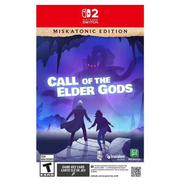 Cover art for Call of the Elder Gods Miskatonic Edition for Nintendo Switch.