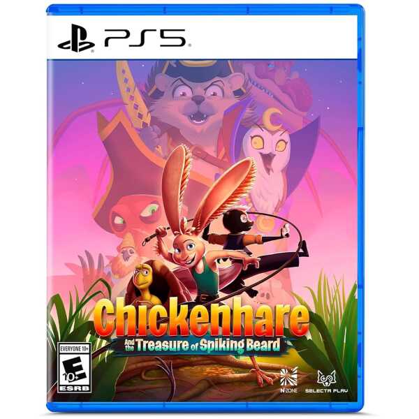 Gameware, Chickenhare game cover with characters and fantasy setting.