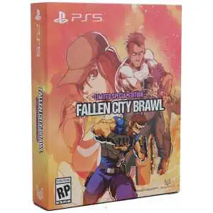 Fallen City Brawl limited edition game for PS5 with characters in action.