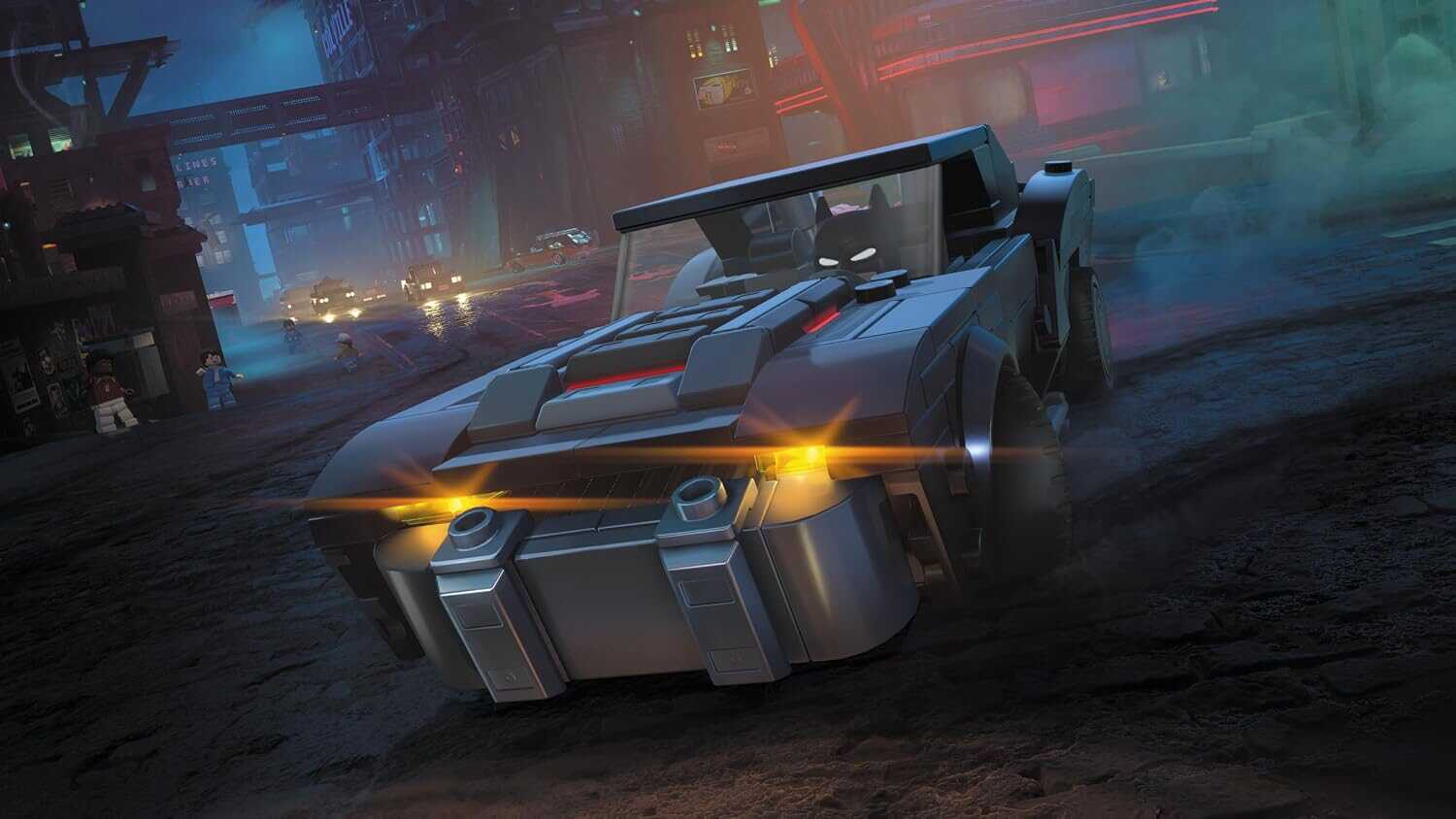 LEGO Batman Batmobile from LEGO Batman: Legacy of the Dark Knight.
