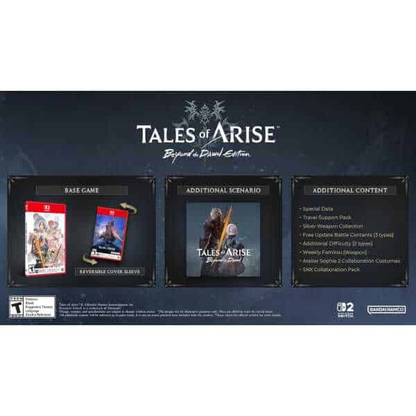 Gameware Tales of Arise Beyond the Dawn Edition promotional image.