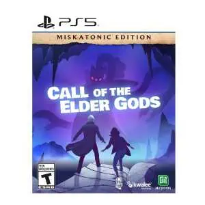 Gameware's Call of the Elder Gods Miskatonic Edition for PS5 with mysterious creature.