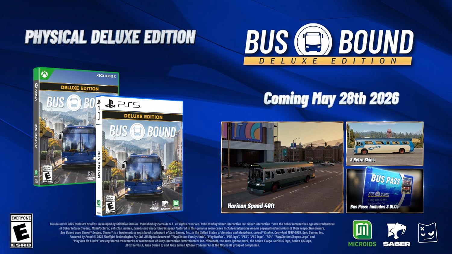 Deluxe Edition of Bus Bound game for Xbox and PlayStation.