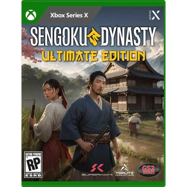 Explore Sengoku Dynasty with this exclusive Ultimate Edition game cover.
