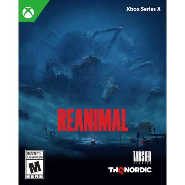 Surreal creature with multiple limbs in foggy landscape for horror gaming.