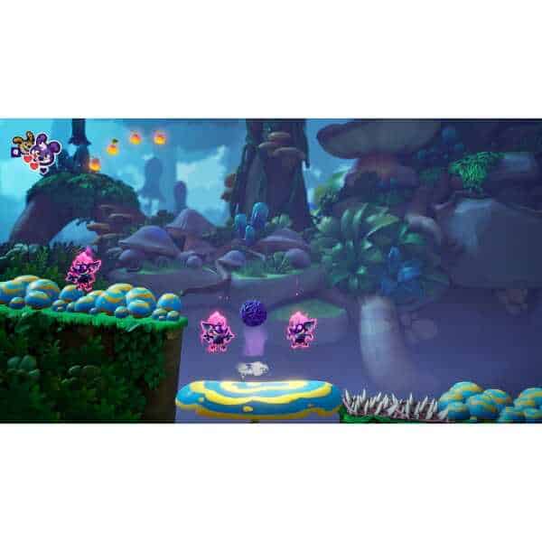 Vibrant jungle scene from Marsupilami 2: Salsa Palombia game.