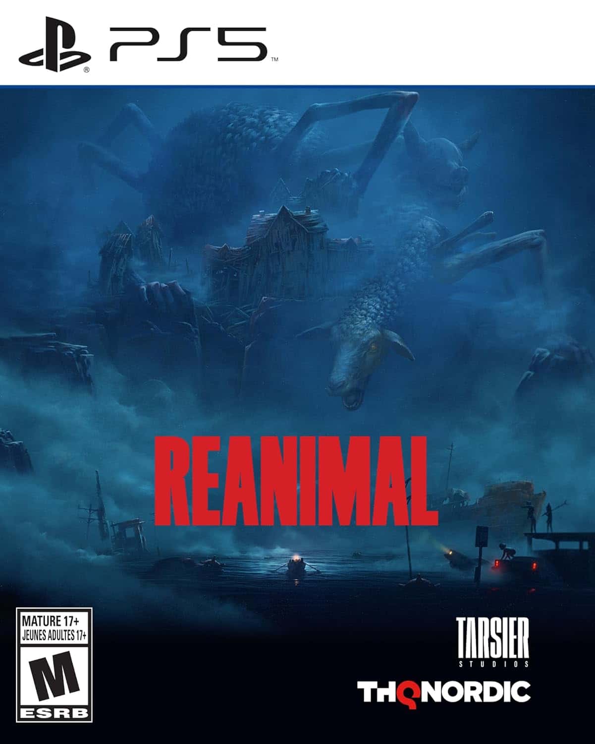 Reanimal horror game featuring monstrous creatures and eerie landscapes. Perfect for fans of surviva.