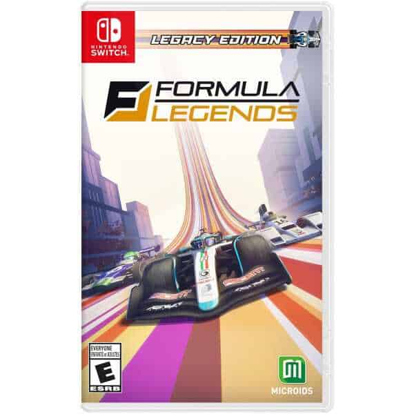 Formula Legends Legacy Edition game cover for Nintendo Switch.