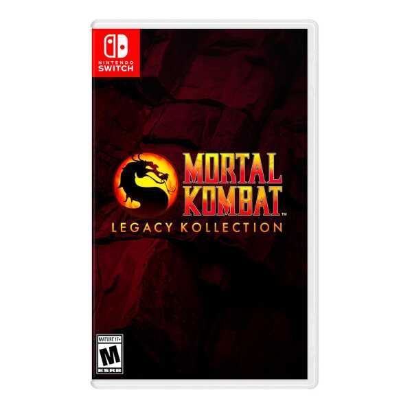 Mortal Kombat Legacy Kollection Day 1 Edition for Nintendo Switch, featuring iconic characters and c.