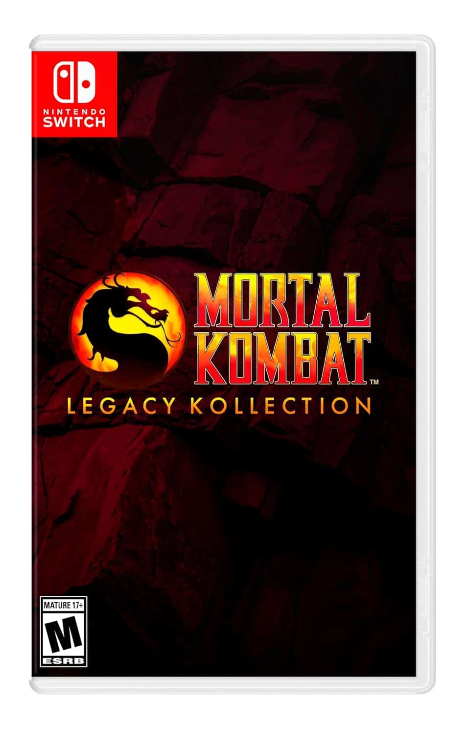 Mortal Kombat Legacy Kollection Day 1 Edition for Nintendo Switch, featuring iconic characters and c.