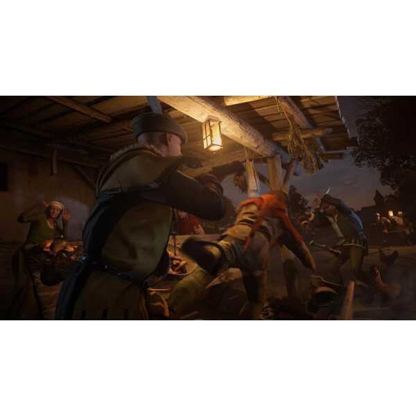 Medieval marketplace scene from Kingdom Come: Deliverance Royal Edition.