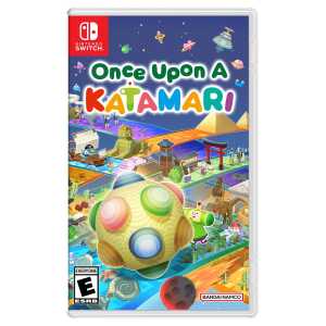 Colorful game cover for Once Upon A Katamari on Nintendo Switch.