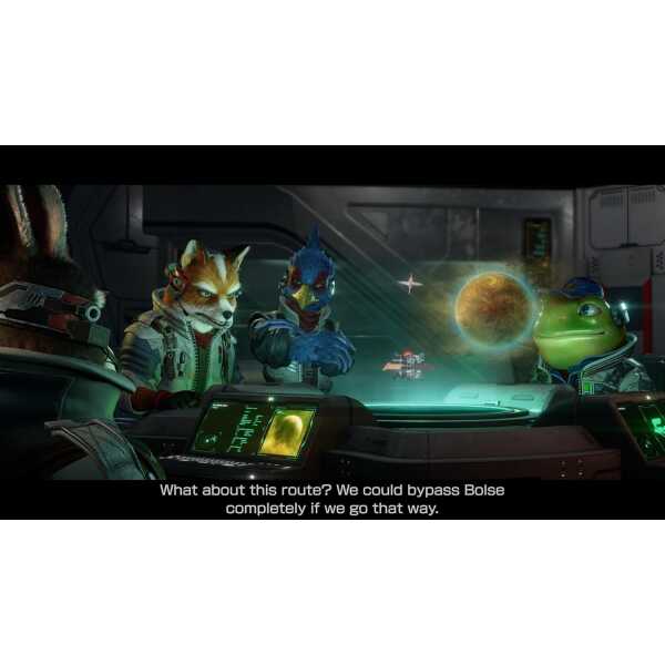 Space adventure featuring anthropomorphic animals and aliens in a spaceship cockpit, exploring plane.