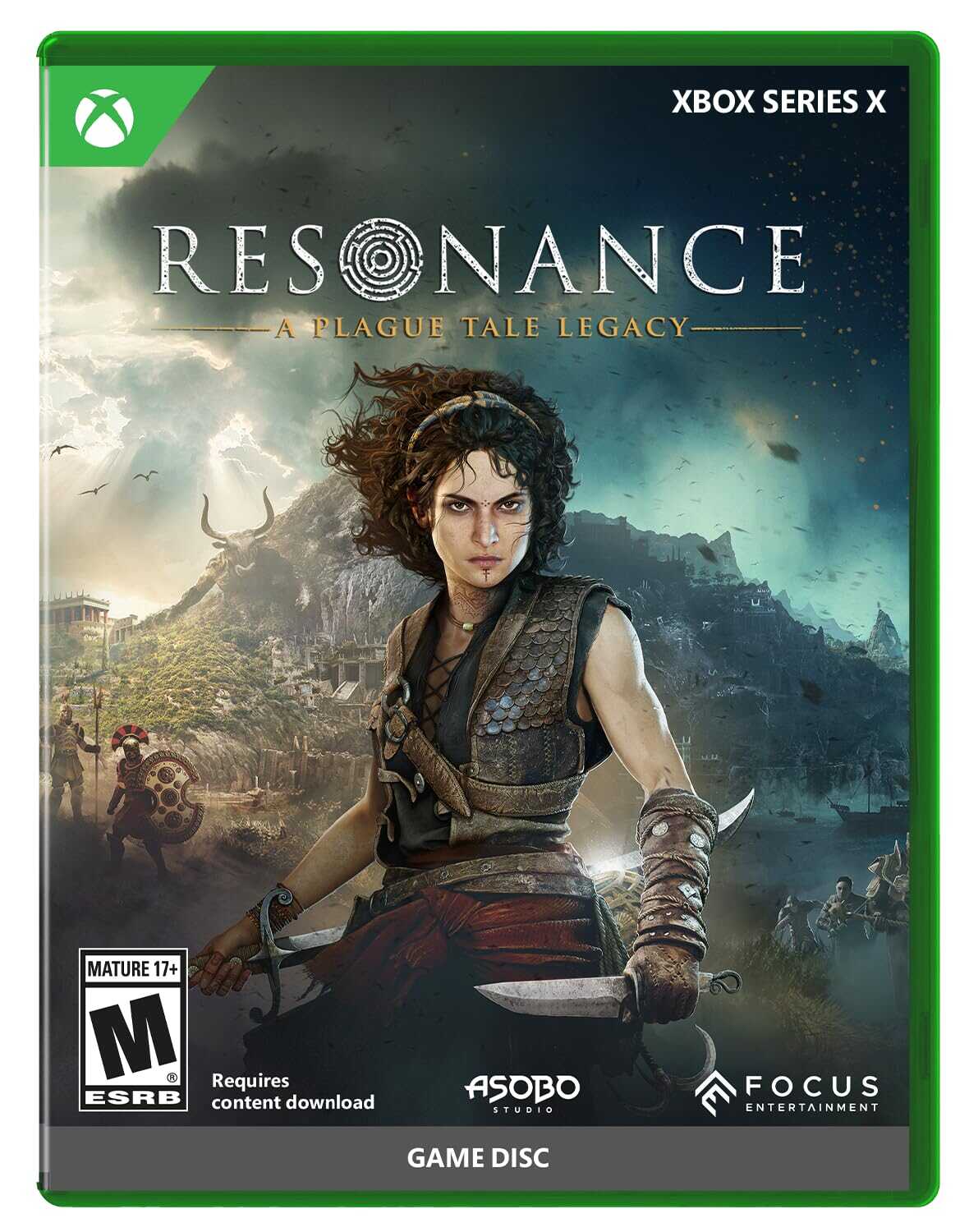 A Plague Tale Legacy Xbox Series X game cover art.
