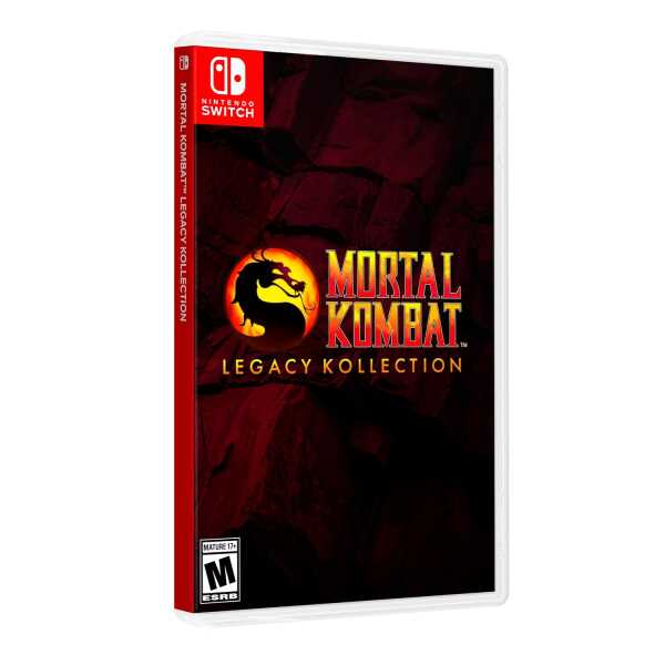 Mortal Kombat Legacy Kollection Day 1 Edition game cover for Nintendo Switch.