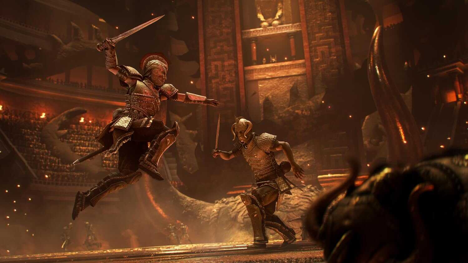 Epic combat scene from Resonance: A Plague Tale Legacy by Gameware.