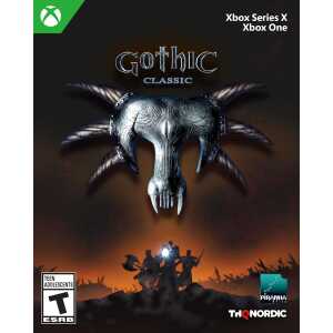 Gothic Classic game cover featuring a metallic skull with horns and dark background.