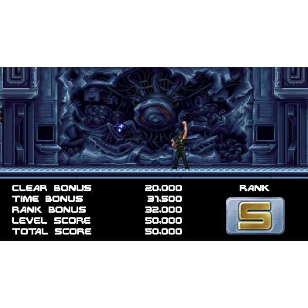 Sci-fi video game scene with a character facing a large alien-like machine.