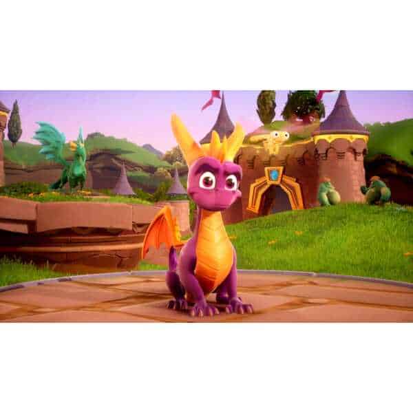 Dragon character from Spyro Reignited Trilogy game scene.