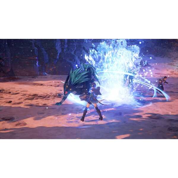 Action scene from Tales of Arise: Beyond the Dawn Edition game.