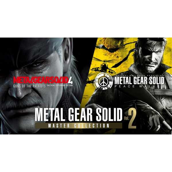 Action-packed Metal Gear Solid Master Collection Vol. 2 featuring iconic stealth gameplay and tactic.