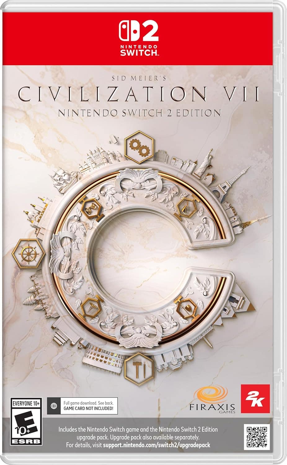 Gameware, Civilization VII Nintendo Switch 2nd Edition cover art.
