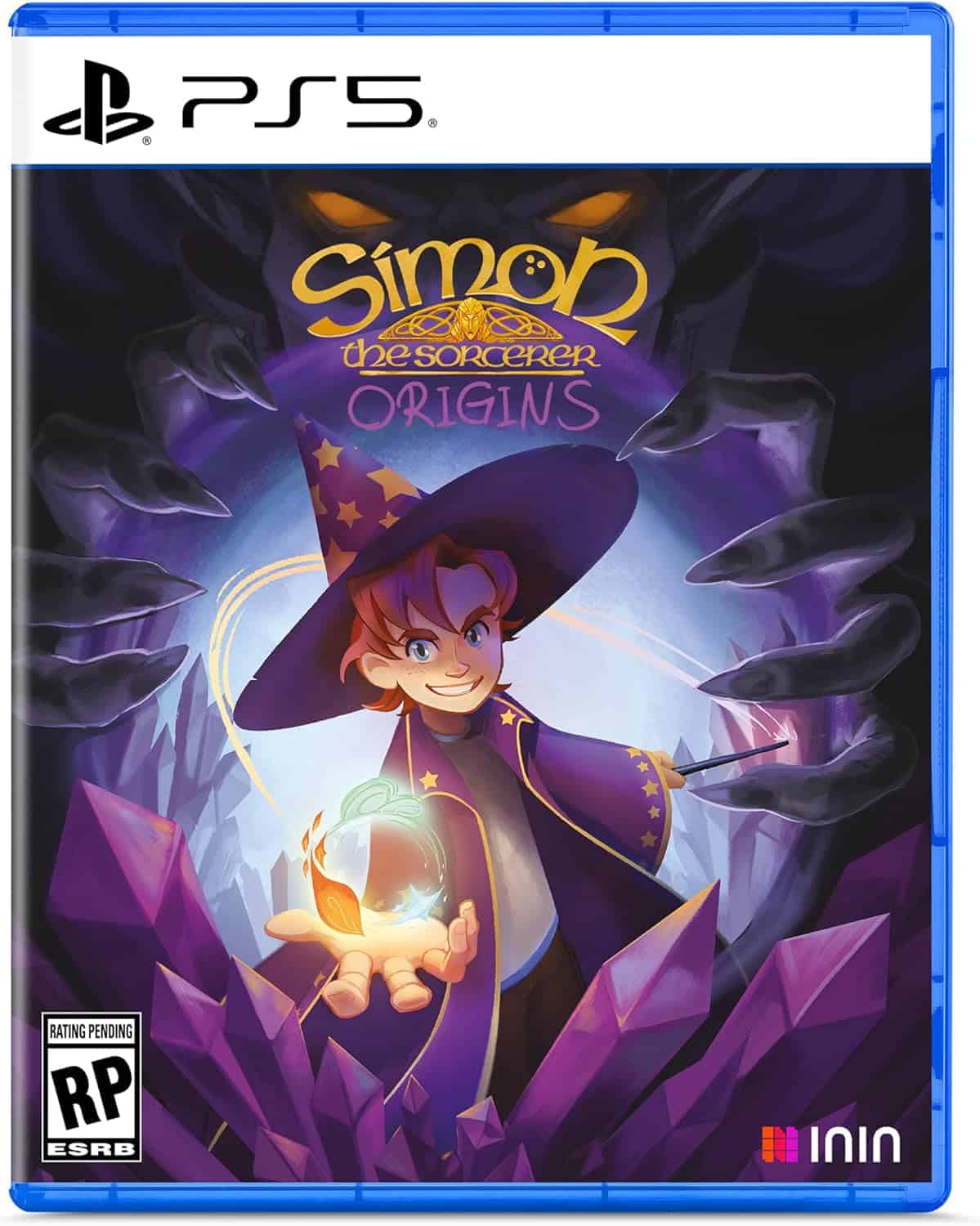 Simon the Sorcerer Origins game cover for PS5.