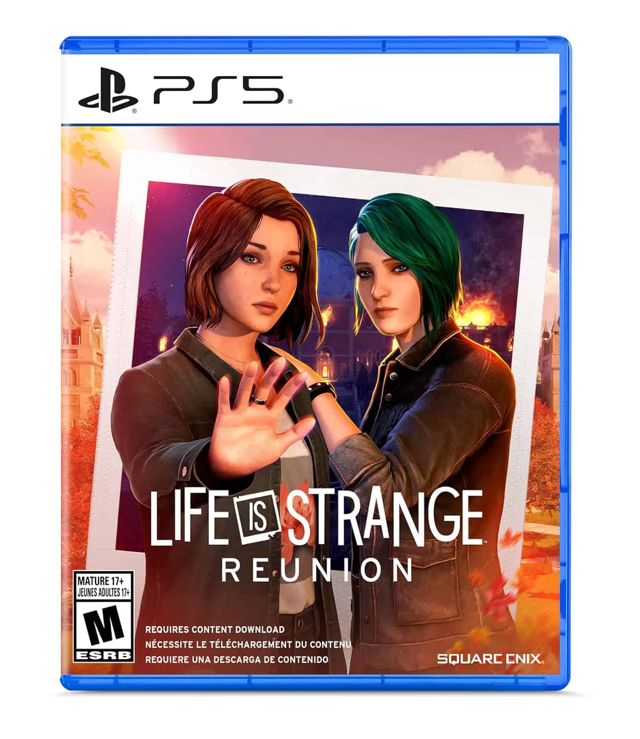 Gameware Life is Strange: Reunion PS5 game cover with two characters.