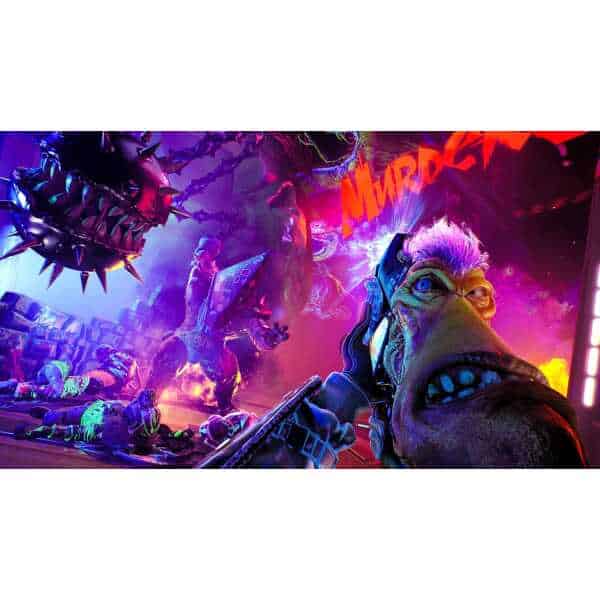 Exciting VR arcade game with vibrant characters and dynamic environment.