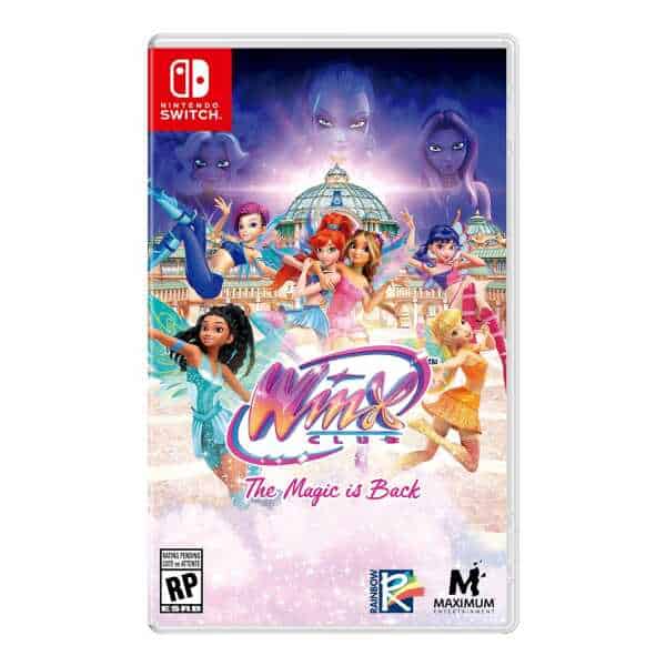 Winx Club characters in a magical scene from the game.