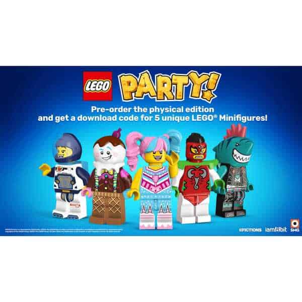 Pre-order LEGO Minifigures for exclusive download codes.