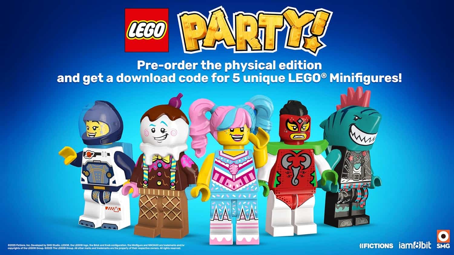 Pre-order LEGO Minifigures for exclusive download codes.