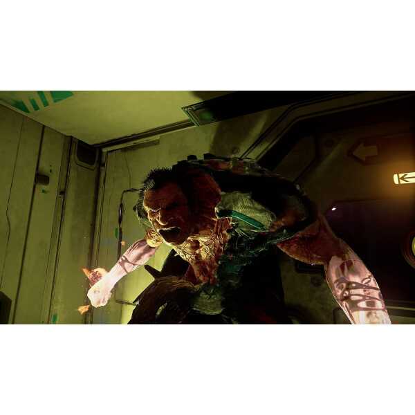Intense horror zombie scene from Gameware featuring a terrifying undead creature.