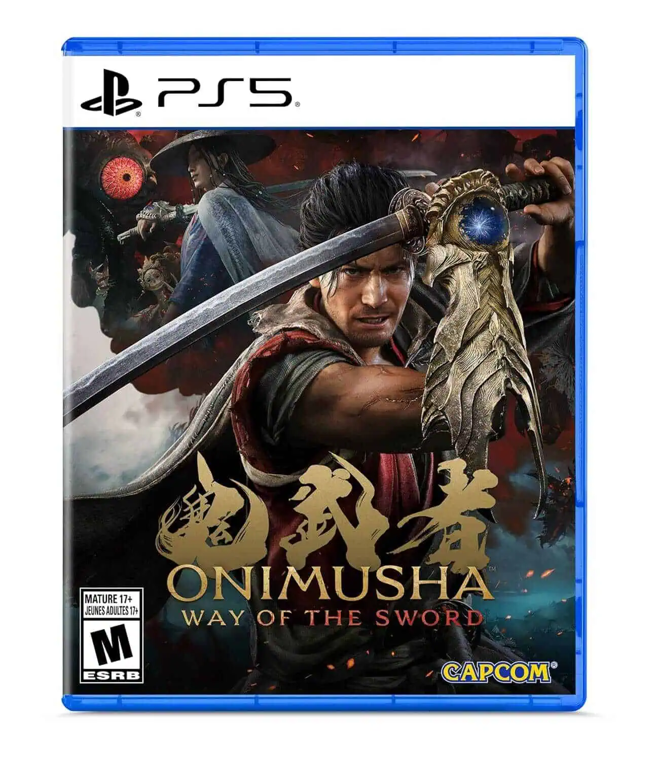 Way of the Sword PS5 game cover with samurai character holding sword.