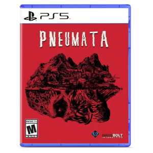 Pneuma VR game cover for PlayStation 5 with striking red and black artwork.