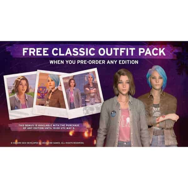 Characters from Life is Strange: Reunion in new outfits for Gameware.