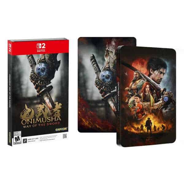 SteelBook edition of Onimusha: Way of the Sword for Nintendo Switch.