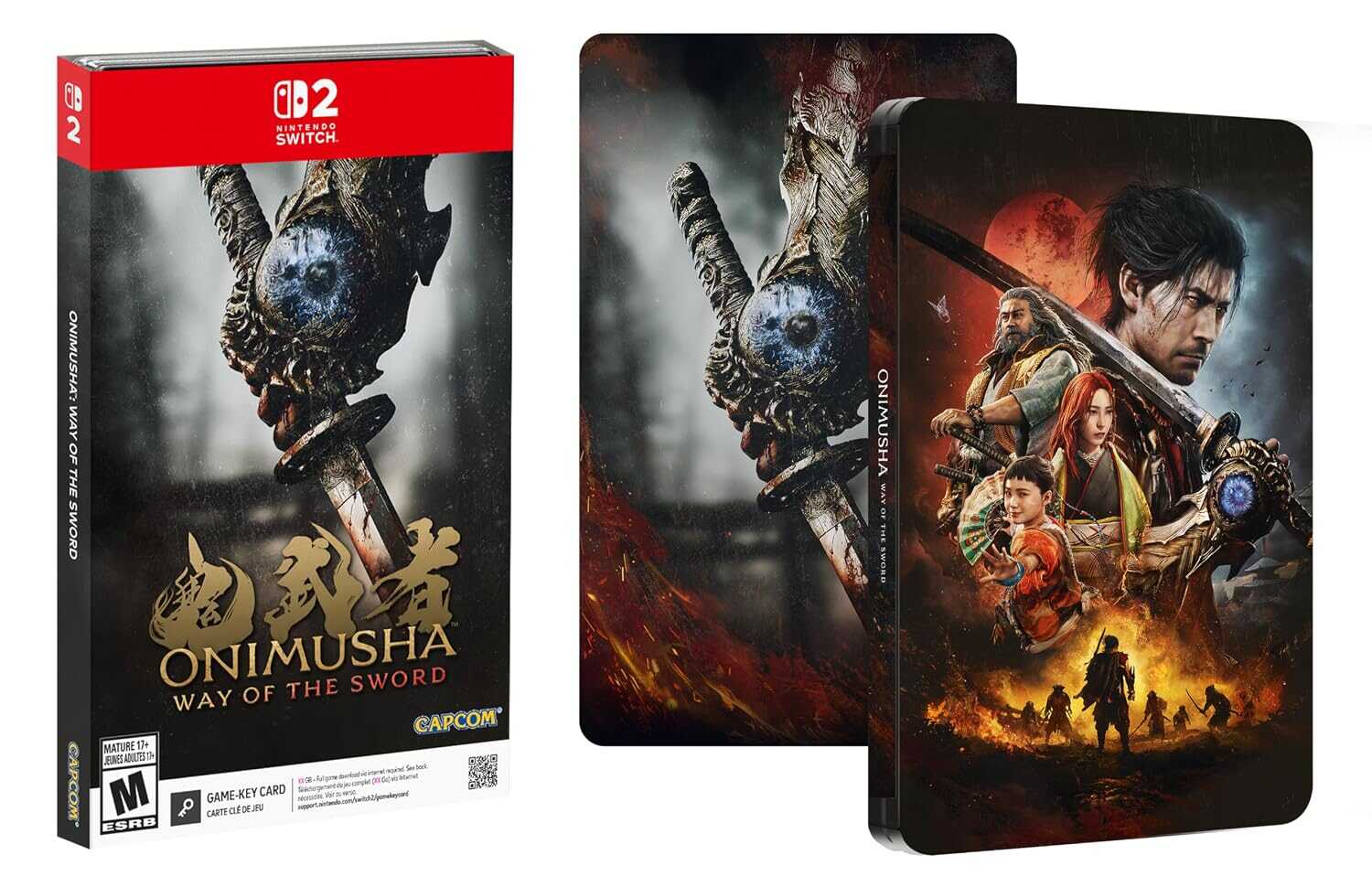 SteelBook edition of Onimusha: Way of the Sword for Nintendo Switch.