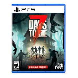 Dying Light 2 Stay Human PS5 game cover with zombies and a haunted house scene.