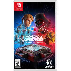 Monopoly Star Wars Edition for Nintendo Switch with heroes and villains gameplay.