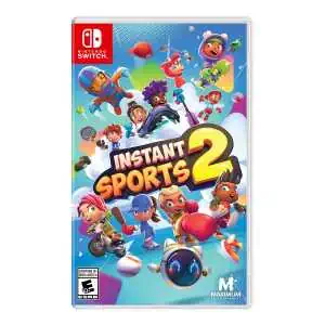 Gameware Instant Sports 2 Nintendo Switch game cover with colorful characters and sports themes.