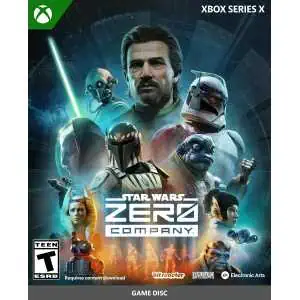 Zero Company game disc cover with characters and logo.
