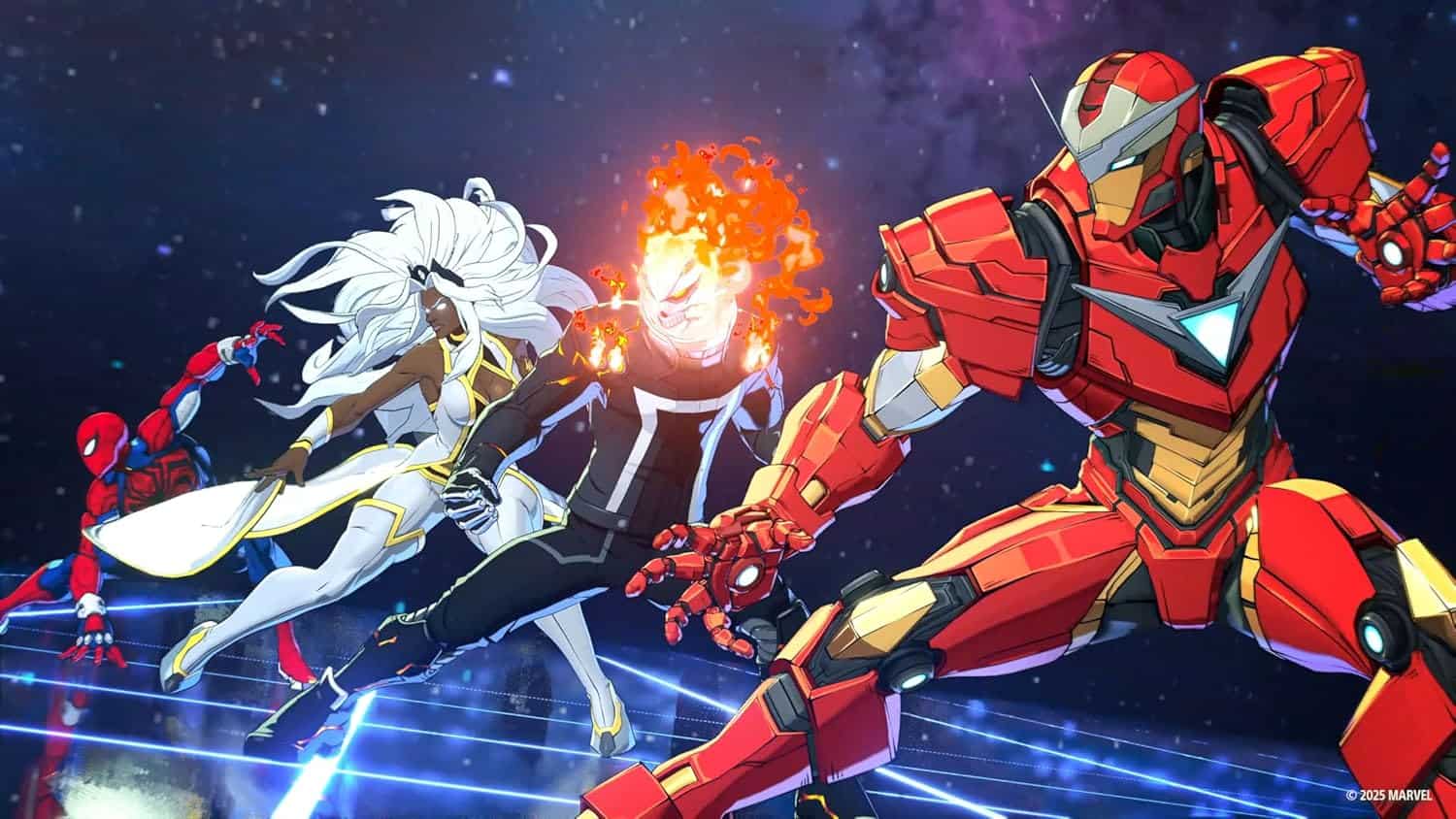 Epic mecha battle scene featuring futuristic robots and characters in action, showcasing advanced ga.