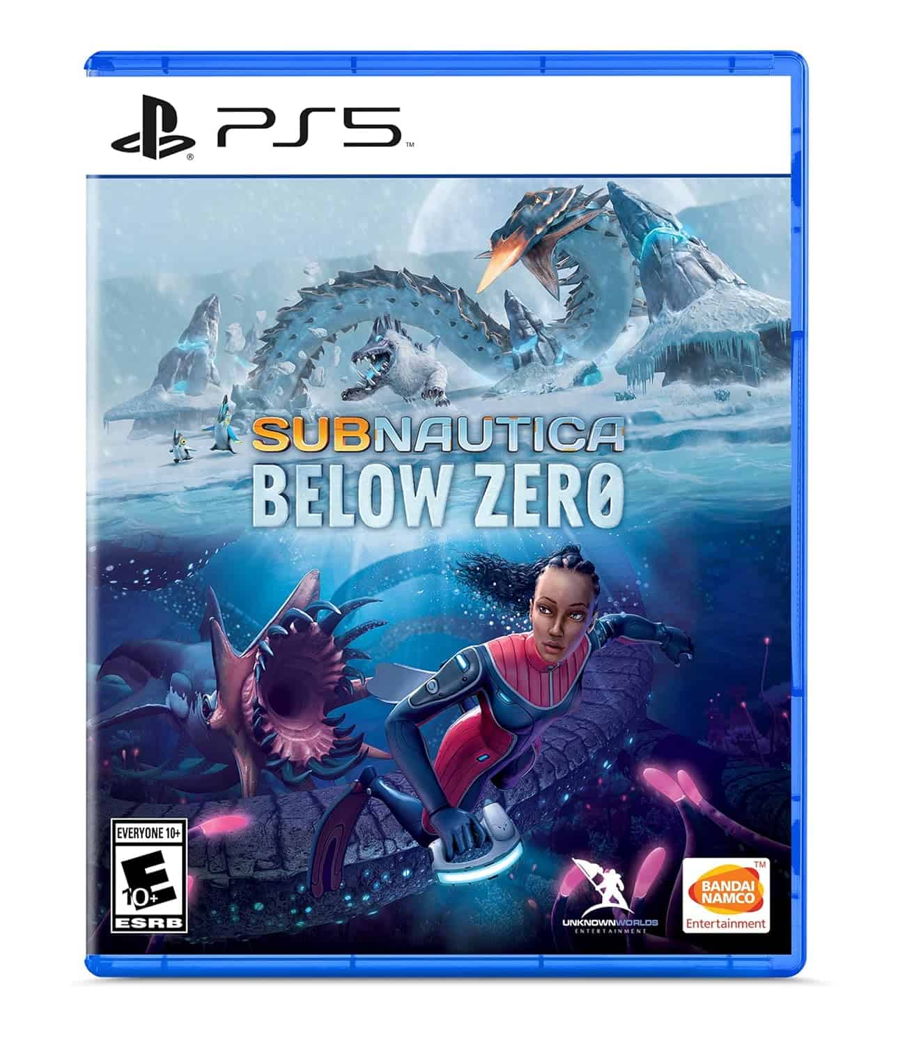 Explore the icy ocean world in Subnautica: Below Zero for PS5. Survive, discover, and uncover secret.