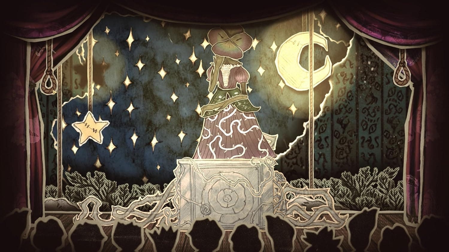 Enchanting stage scene from Tales From Candleforth by Gameware.