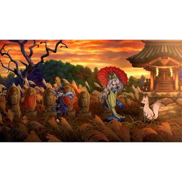 Artwork from Muramasa: Revenant Blades Limited Edition game by Gameware.